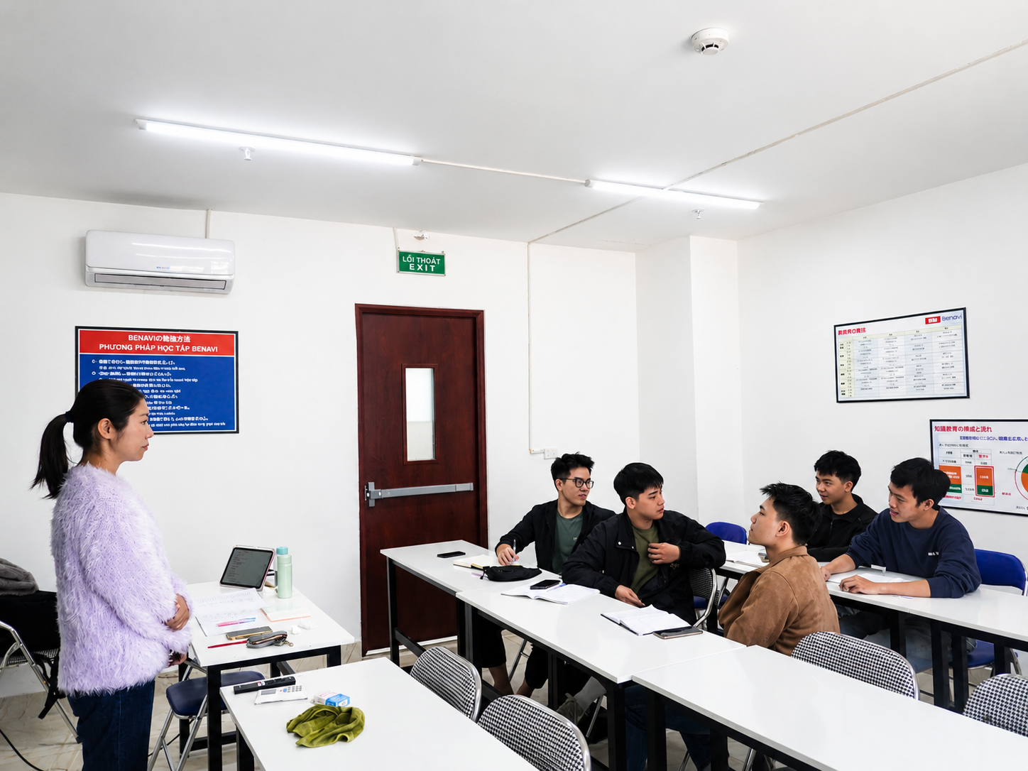 Học tiếng Nhật tại Anfu Techno